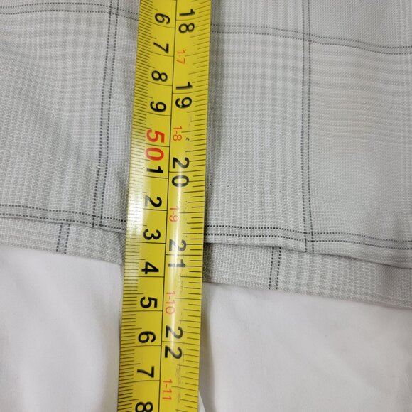 O'Neill Mens Plaid Shorts Size 38 Gray Comfortable Fit Casual Outdoors Comfort - Picture 10 of 10